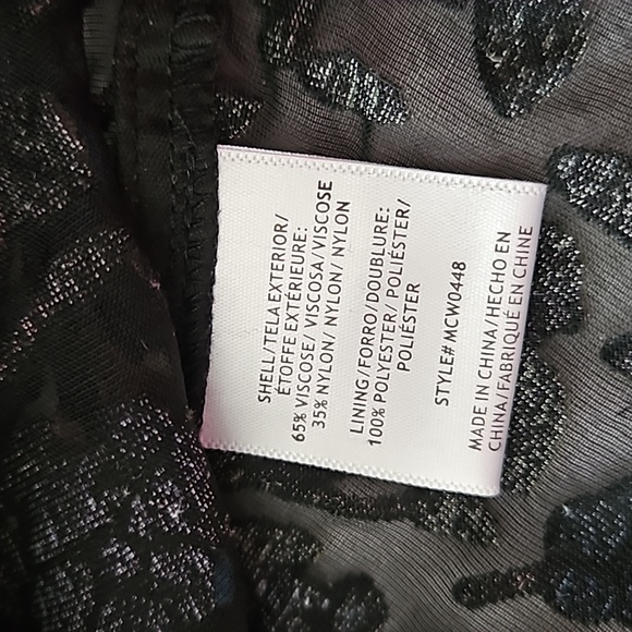 *NWT* Modcloth Dramatic Depths Velvet Burnout Style Dress - Picture 11 of 15